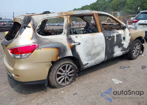 2013 Nissan Pathfinder Sl из США, поврежденный, VIN 5N1AR2MM6DC681428